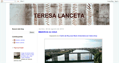 Desktop Screenshot of blog.teresalanceta.com